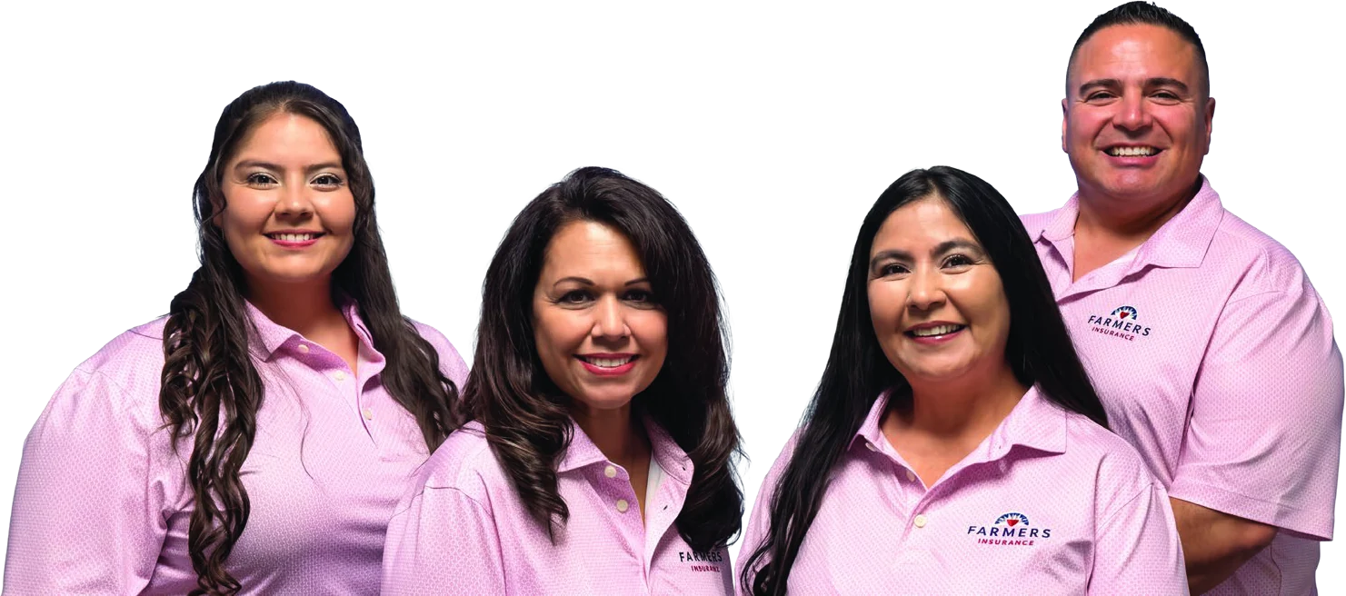 Freddie Martinez and his agency team